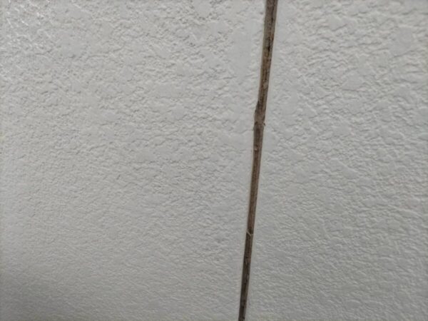 福岡県大牟田市　営業所　外壁塗装工事　コーキングの打ち替え