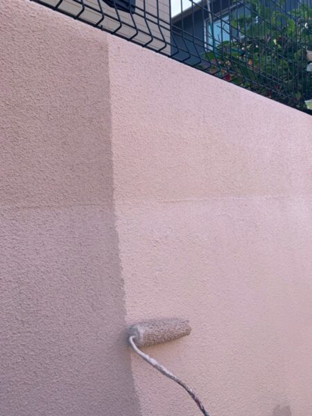 福岡県柳川市　N様邸　外壁塗装工事　中塗り～上塗り～施工完了