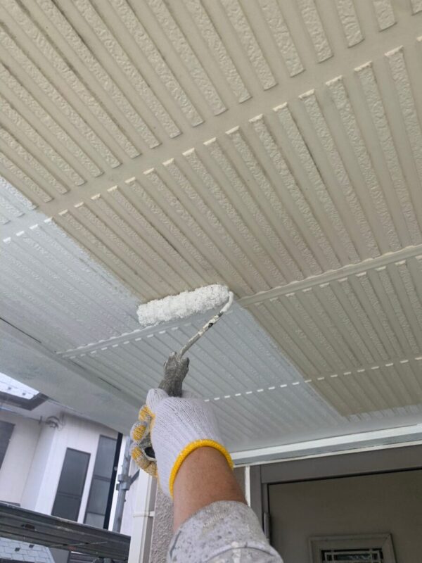 福岡県みやま市 A様邸 付帯部塗装 軒天塗装は何のために重要?