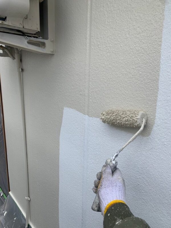 福岡県大牟田市　アパート　外壁塗装工事　下塗り・中塗り・上塗りの3度塗りは必要？