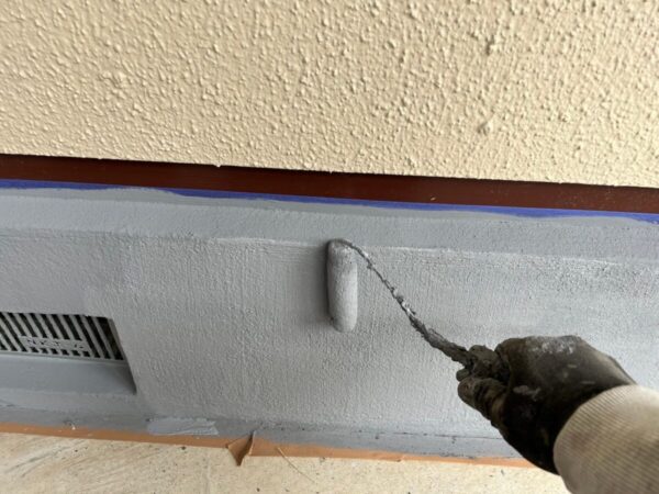 福岡県大牟田市　アパート　外壁塗装工事　高圧洗浄　基礎塗装って必要？