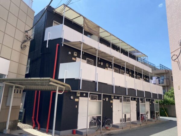 福岡県大牟田市　マンション　外壁塗装工事　上塗り～施工完了　外壁の劣化症状とは